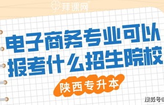 升本要选电子商务专业吗