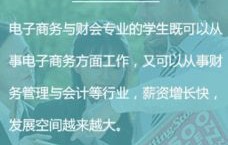 涉外会计专业和电子商务