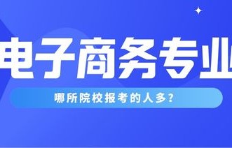 高考专业电子商务是啥类