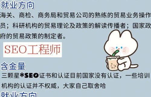 省考有电子商务专业吗